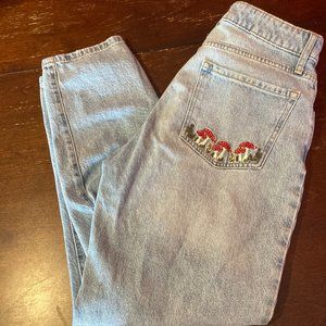 Forever 21 Mushroom Mom Jeans